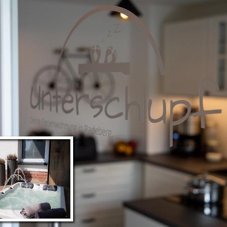 Unterschlupf Radeberg Mit Garten & Whirlpool Екстериор снимка