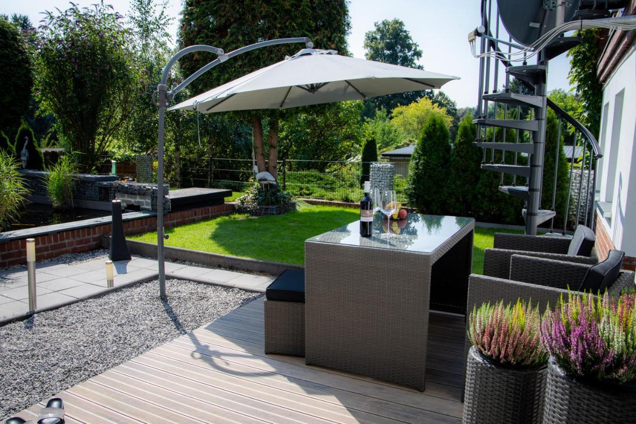 Unterschlupf Radeberg Mit Garten & Whirlpool Екстериор снимка